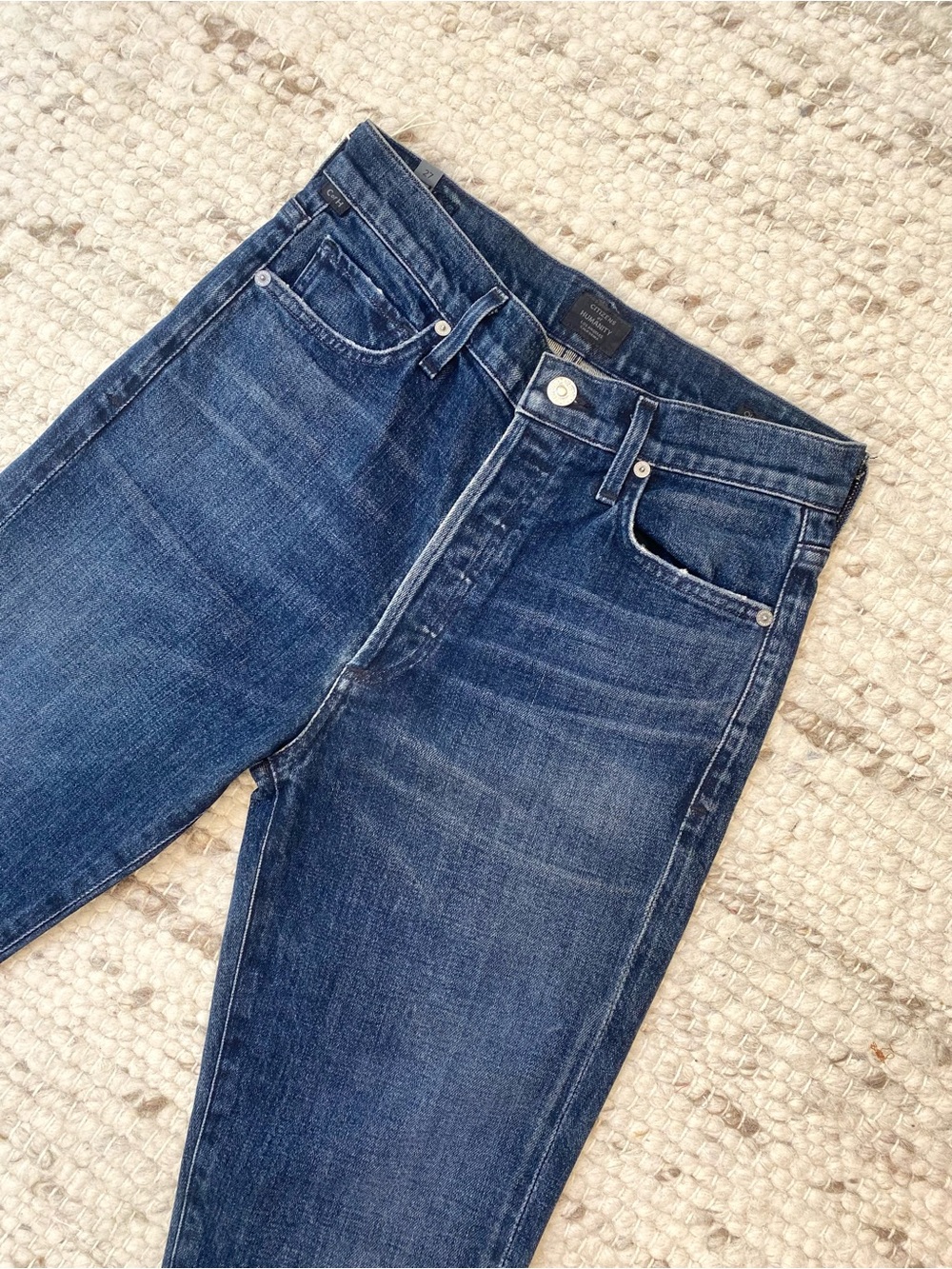 Citizens of Humanity NWT Olivia High Rise Slim Jeans Aspire, Size 27 - Picture 3 of 11
